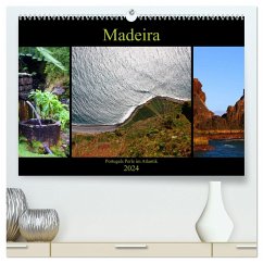 Madeira - Portugals Perle im Atlantik (hochwertiger Premium Wandkalender 2024 DIN A2 quer), Kunstdruck in Hochglanz