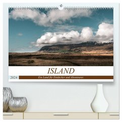 Island. Ein Land für Entdecker und Abenteurer. (hochwertiger Premium Wandkalender 2024 DIN A2 quer), Kunstdruck in Hochglanz - Hennen, Marcus