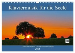Klaviermusik für die Seele (Wandkalender 2024 DIN A3 quer), CALVENDO Monatskalender - Eppele, Klaus