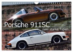 Porsche 911SC - zwei starke Typen (Wandkalender 2024 DIN A4 quer), CALVENDO Monatskalender - Laue, Ingo