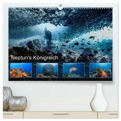 Neptun's Königreich (hochwertiger Premium Wandkalender 2024 DIN A2 quer), Kunstdruck in Hochglanz