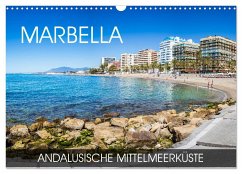 Marbella - andalusische Mittelmeerküste (Wandkalender 2024 DIN A3 quer), CALVENDO Monatskalender