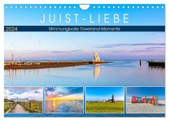 JUIST-LIEBE (Wandkalender 2024 DIN A4 quer), CALVENDO Monatskalender