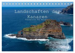 Landschaften der Kanaren - Traumziele für Wanderer (Tischkalender 2024 DIN A5 quer), CALVENDO Monatskalender - Müller, Maren