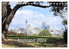 Auckland 2024 (Tischkalender 2024 DIN A5 quer), CALVENDO Monatskalender