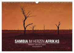 SAMBIA IM HERZEN AFRIKAS (Wandkalender 2024 DIN A3 quer), CALVENDO Monatskalender