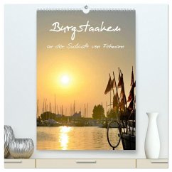 Burgstaaken an der Südküste von Fehmarn (hochwertiger Premium Wandkalender 2024 DIN A2 hoch), Kunstdruck in Hochglanz