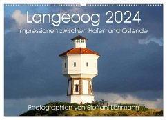 Langeoog 2024. Impressionen zwischen Hafen und Ostende (Wandkalender 2024 DIN A2 quer), CALVENDO Monatskalender