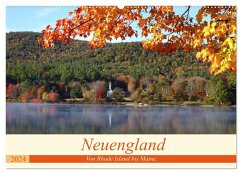 Neuengland - Von Rhode Island bis Maine (Wandkalender 2024 DIN A2 quer), CALVENDO Monatskalender