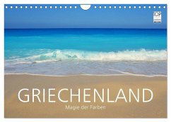 Griechenland ¿Magie der Farben (Wandkalender 2024 DIN A4 quer), CALVENDO Monatskalender - Keller, Fabian
