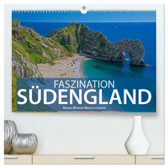 Faszination Südengland (hochwertiger Premium Wandkalender 2024 DIN A2 quer), Kunstdruck in Hochglanz - Wagner, Hanna