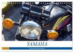 YAMAHA - Motorrad-Legenden (Wandkalender 2024 DIN A4 quer), CALVENDO Monatskalender