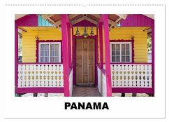 Panama - Streifzüge durch atemberaubende Küsten-, Berg- und Stadtlandschaften (Wandkalender 2024 DIN A2 quer), CALVENDO Monatskalender