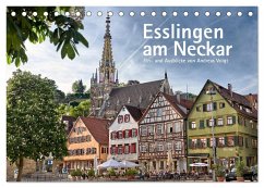 Esslingen am Neckar. Ein- und Ausblicke von Andreas Voigt (Tischkalender 2024 DIN A5 quer), CALVENDO Monatskalender