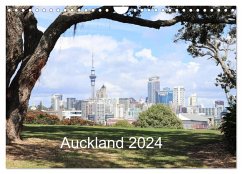 Auckland 2024 (Wandkalender 2024 DIN A4 quer), CALVENDO Monatskalender - NZ.Photos