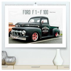 FORD F 1 - F 100 (hochwertiger Premium Wandkalender 2024 DIN A2 quer), Kunstdruck in Hochglanz - Jaster, Michael