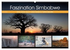 Faszination Simbabwe (Wandkalender 2024 DIN A2 quer), CALVENDO Monatskalender