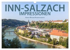 Inn-Salzach-Impressionen (Wandkalender 2024 DIN A3 quer), CALVENDO Monatskalender