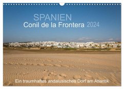 Conil de la Frontera - Ein traumhaftes andalusisches Dorf am Atlantik (Wandkalender 2024 DIN A3 quer), CALVENDO Monatskalender