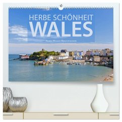 Herbe Schönheit Wales (hochwertiger Premium Wandkalender 2024 DIN A2 quer), Kunstdruck in Hochglanz