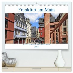 Frankfurt am Main die neue Altstadt vom Taxifahrer Petrus Bodenstaff (hochwertiger Premium Wandkalender 2024 DIN A2 quer), Kunstdruck in Hochglanz - Bodenstaff, Petrus