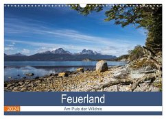 Feuerland - Am Puls der Wildnis (Wandkalender 2024 DIN A3 quer), CALVENDO Monatskalender