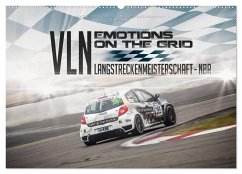 EMOTIONS ON THE GRID - VLN Langstreckenmeisterschaft Nürburgring (Wandkalender 2024 DIN A2 quer), CALVENDO Monatskalender
