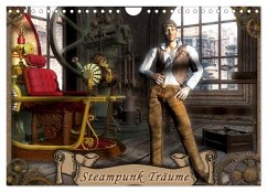Steampunk Träume (Wandkalender 2024 DIN A4 quer), CALVENDO Monatskalender