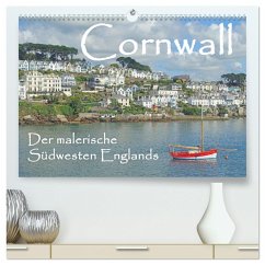 Cornwall. Der malerische Südwesten Englands (hochwertiger Premium Wandkalender 2024 DIN A2 quer), Kunstdruck in Hochglanz - Berger, Anita