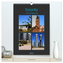 Toronto und Umgebung (hochwertiger Premium Wandkalender 2024 DIN A2 hoch), Kunstdruck in Hochglanz
