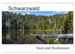 Schwarzwald, Seen und Hochmoore (Wandkalender 2024 DIN A4 quer), CALVENDO Monatskalender