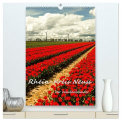 Rhein-Kreis Neuss - Der Familienkalender (hochwertiger Premium Wandkalender 2024 DIN A2 hoch), Kunstdruck in Hochglanz