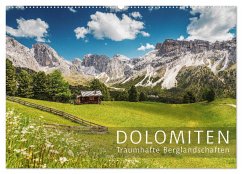 Dolomiten - Traumhafte Berglandschaften (Wandkalender 2024 DIN A2 quer), CALVENDO Monatskalender - Rosyk, Patrick