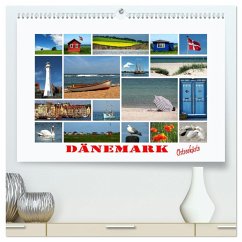 Dänemark - Ostseeküste (hochwertiger Premium Wandkalender 2024 DIN A2 quer), Kunstdruck in Hochglanz