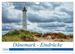Dänemark - Eindrücke Vom Ringköbing Fjord bis Bovbjerg (Wandkalender 2024 DIN A4 quer), CALVENDO Monatskalender