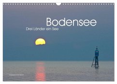 Drei Länder ein See - Bodensee (Wandkalender 2024 DIN A3 quer), CALVENDO Monatskalender