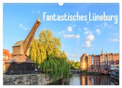 Fantastisches Lüneburg (Wandkalender 2024 DIN A3 quer), CALVENDO Monatskalender