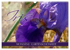 Iris - mondäne Gartenschönheit (Wandkalender 2024 DIN A3 quer), CALVENDO Monatskalender - B-B Müller, Christine