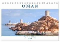 Oman - Ein Land aus 1001 Nacht (Tischkalender 2024 DIN A5 quer), CALVENDO Monatskalender - Kruse, Joana