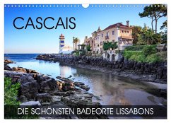 CASCAIS - die schönsten Badeorte Lissabons (Wandkalender 2024 DIN A3 quer), CALVENDO Monatskalender
