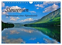 Slowenien - Impressionen eines Naturjuwels (Wandkalender 2024 DIN A4 quer), CALVENDO Monatskalender