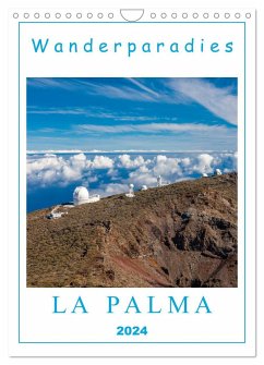 Wanderparadies La Palma (Wandkalender 2024 DIN A4 hoch), CALVENDO Monatskalender - Zahn, Heiko