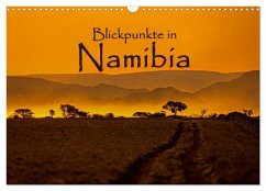 Blickpunkte in Namibia (Wandkalender 2024 DIN A3 quer), CALVENDO Monatskalender