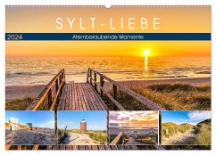 SYLT-LIEBE Atemberaubende Momente (Wandkalender 2024 DIN A2 quer), CALVENDO Monatskalender