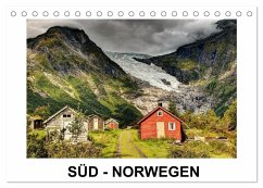Süd - Norwegen (Tischkalender 2024 DIN A5 quer), CALVENDO Monatskalender