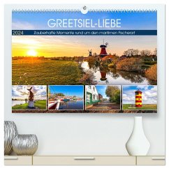 GREETSIEL-LIEBE (hochwertiger Premium Wandkalender 2024 DIN A2 quer), Kunstdruck in Hochglanz