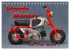 Honda Monkey CZ Mark 1 (Tischkalender 2024 DIN A5 quer), CALVENDO Monatskalender - Laue, Ingo