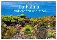 La Palma - Landschaften und Meer (Tischkalender 2024 DIN A5 quer), CALVENDO Monatskalender