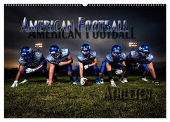 American Football - Athleten (Wandkalender 2024 DIN A2 quer), CALVENDO Monatskalender