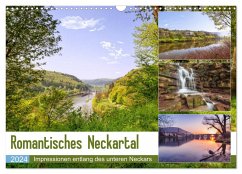 Romantisches Neckartal (Wandkalender 2024 DIN A3 quer), CALVENDO Monatskalender
